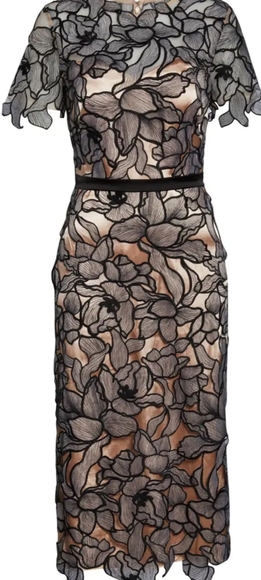 JS Collections Souctach Lace Midi Dress - Picture 5 of 10